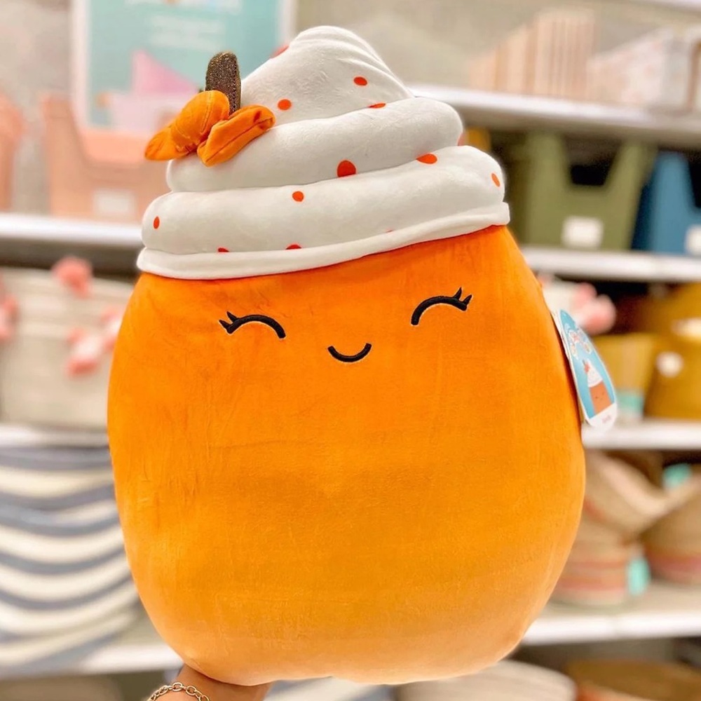 14” Kendla the Pumpkin Spiced Latte Squishmallow